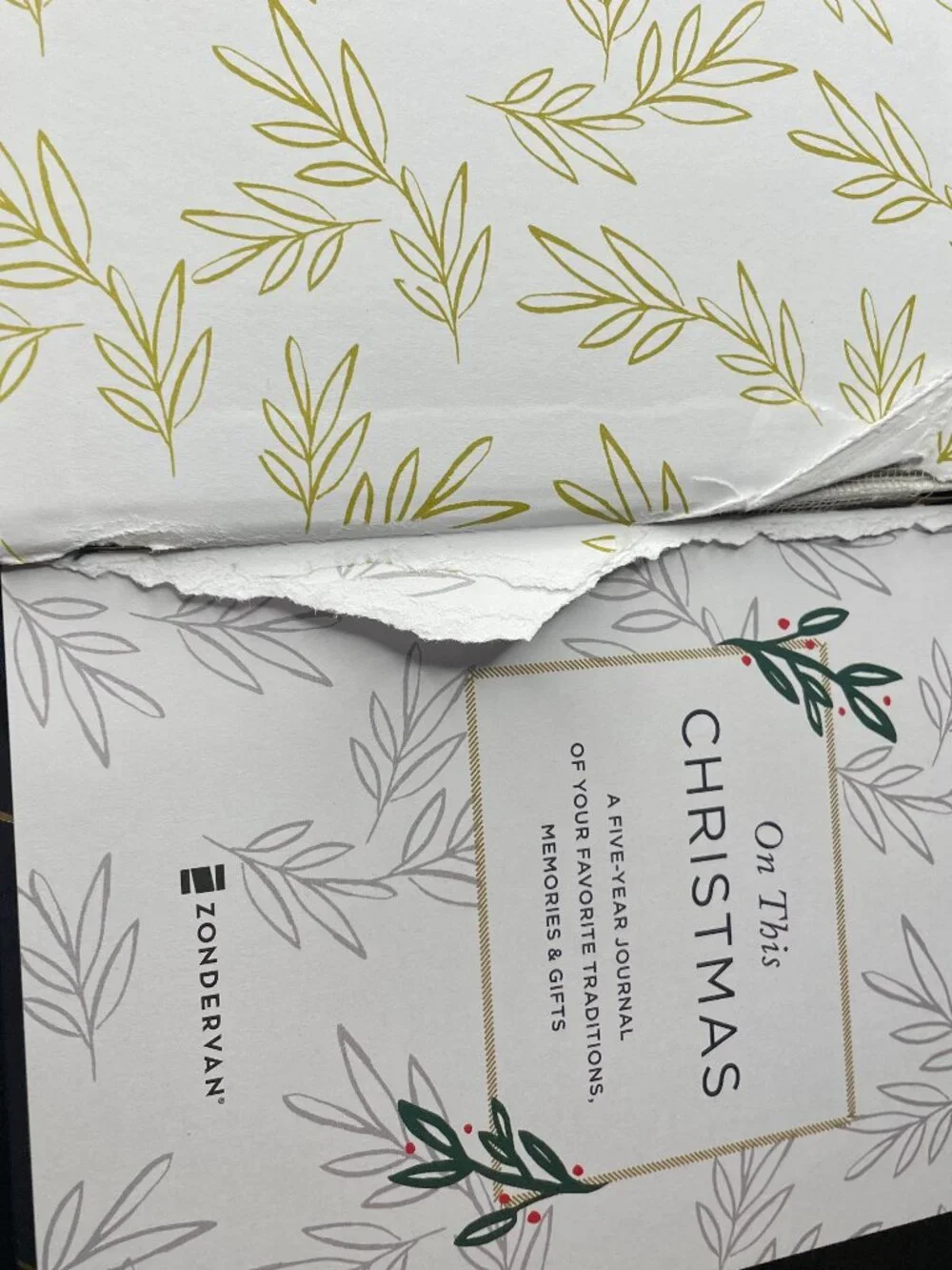 On This Christmas: A Five-Year Journal of Your Favorite Traditions-Hardover